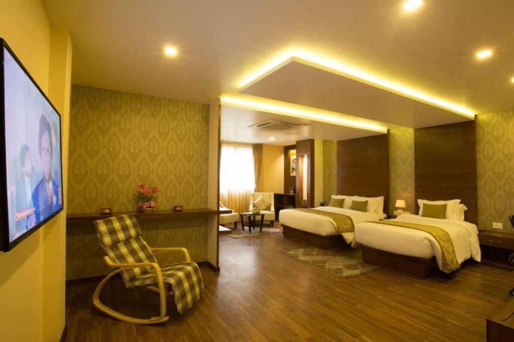 Hotel Buddy Катманду Экстерьер фото